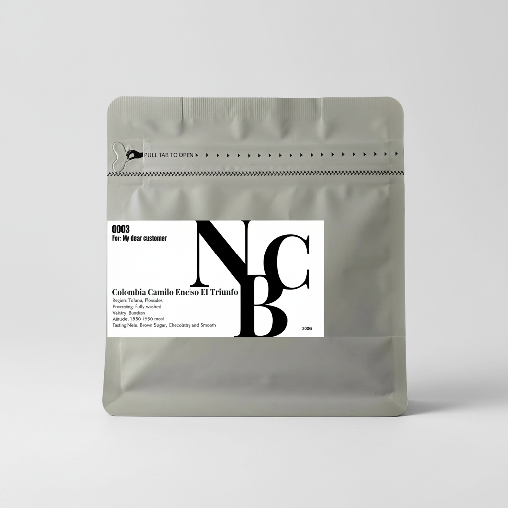 Colombia Camilo Enciso El Triunfo Bourbon Washed 200G Nothing Beats Coffee