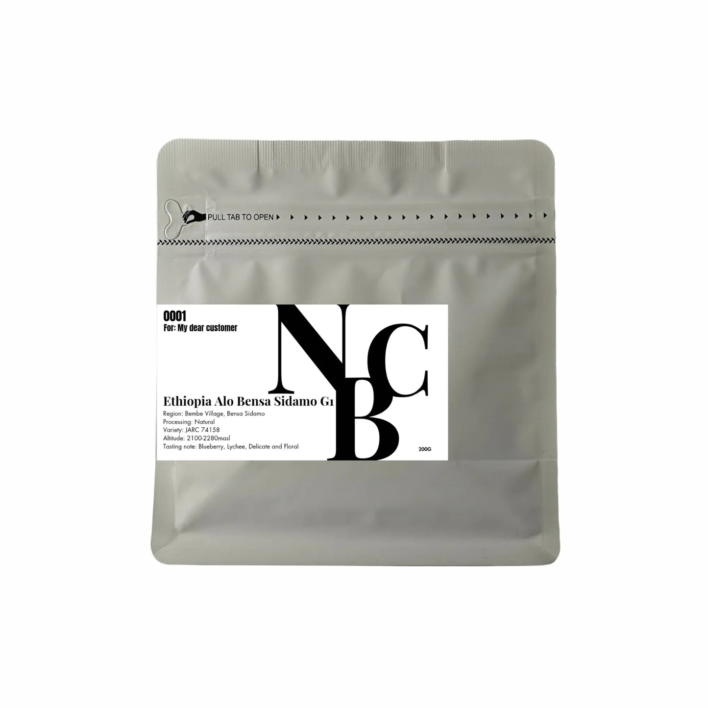 Ethiopia Alo Bensa Sidamo G1 Natural 200G Nothing Beats Coffee