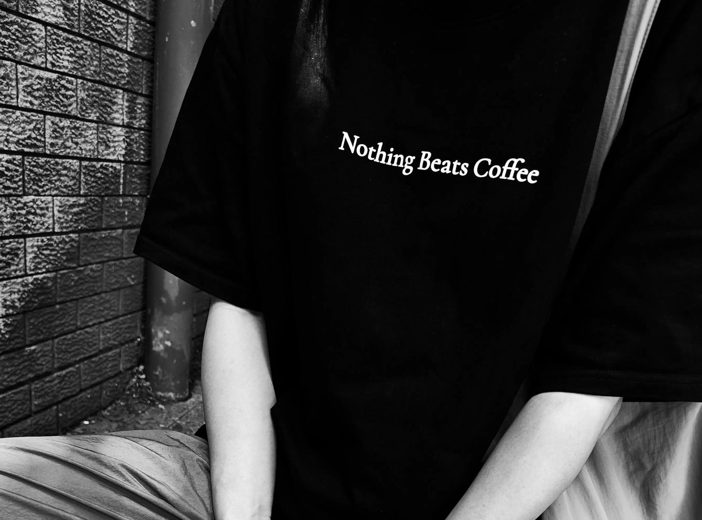 NBC Tee Nothing Beats Coffee